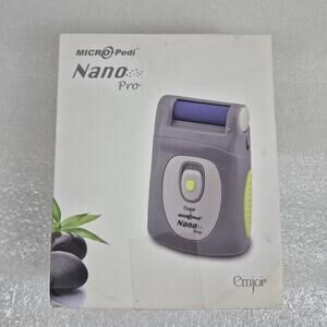 Emjoi Micro-Pedi Nano Pro Callus Remover – Electric Foot File Pedicure Tool NOB